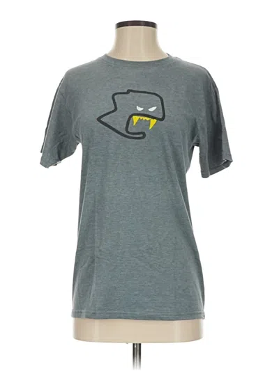 Pre-owned Assorted Brands Active T-shirt In Gray