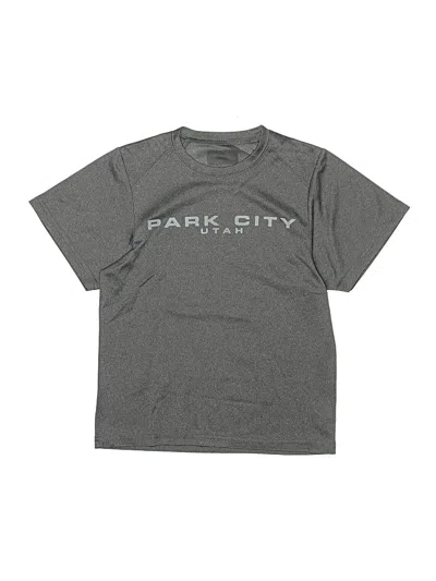 Pre-owned Assorted Brands Kids' Active T-shirt In Gray