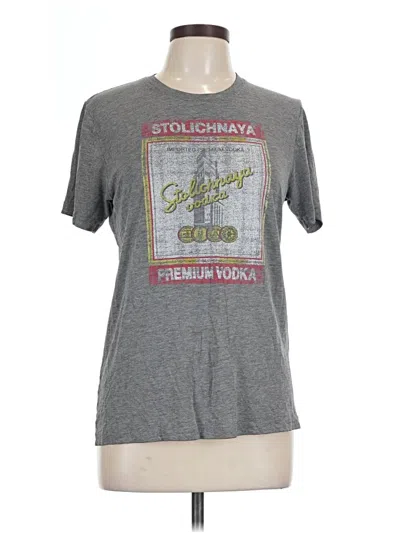 Pre-owned Assorted Brands Active T-shirt In Gray