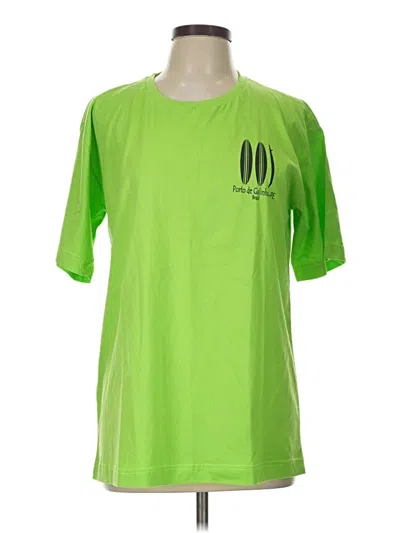 Pre-owned Assorted Brands Active T-shirt In Green