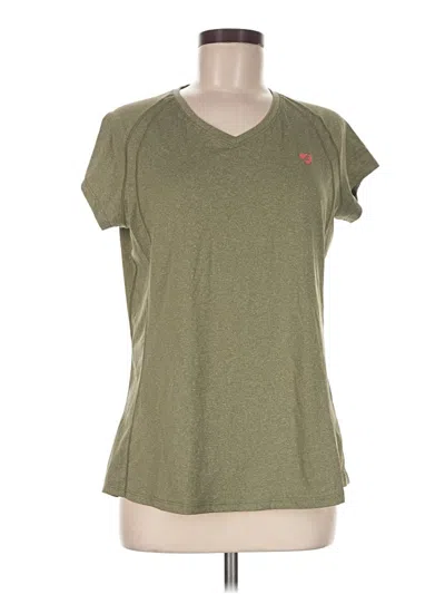 Pre-owned Assorted Brands Active T-shirt In Green