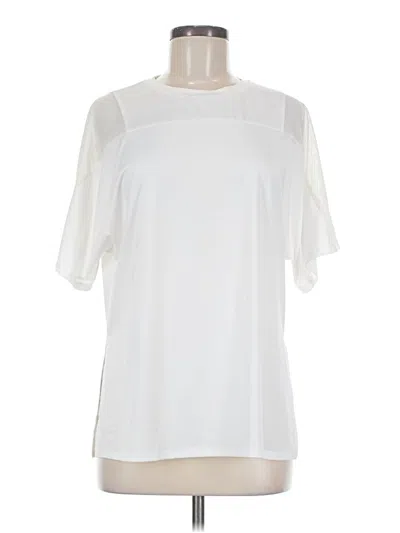 Pre-owned Assorted Brands Active T-shirt In Ivory