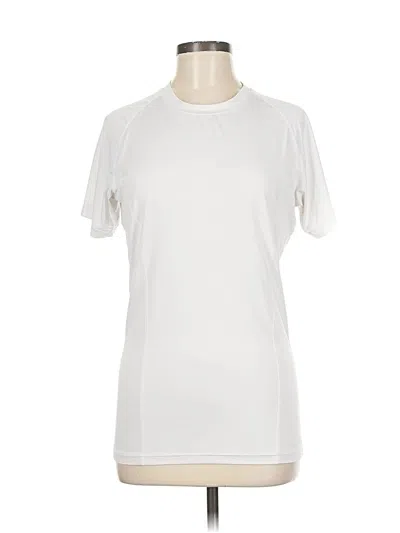 Pre-owned Assorted Brands Active T-shirt In Ivory