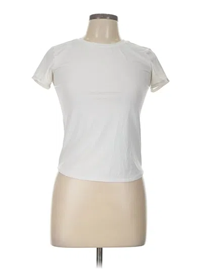 Pre-owned Assorted Brands Active T-shirt In Ivory