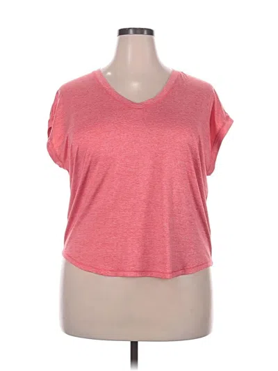 Pre-owned Assorted Brands Active T-shirt In Orange