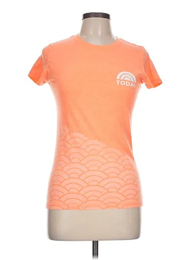 Pre-owned Assorted Brands Active T-shirt In Orange