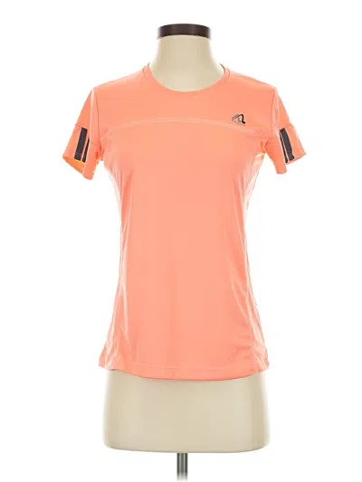 Pre-owned Assorted Brands Active T-shirt In Orange