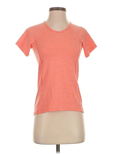 Pre-owned Assorted Brands Active T-shirt In Orange