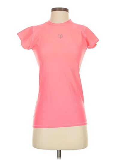 Pre-owned Assorted Brands Active T-shirt In Pink