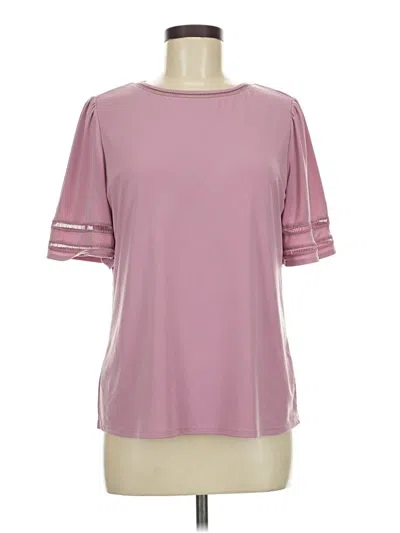 Pre-owned Assorted Brands Active T-shirt In Pink