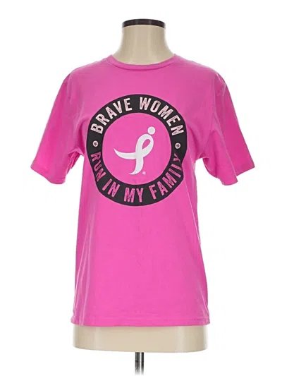 Pre-owned Assorted Brands Active T-shirt In Pink