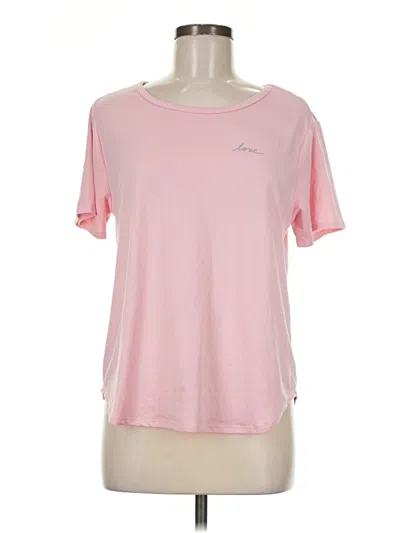 Pre-owned Assorted Brands Active T-shirt In Pink
