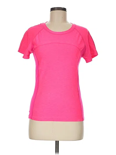 Pre-owned Assorted Brands Active T-shirt In Pink