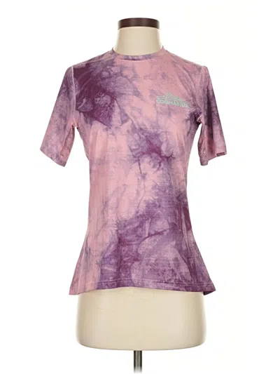Pre-owned Assorted Brands Active T-shirt In Purple