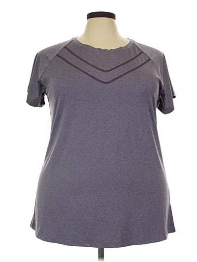 Pre-owned Assorted Brands Active T-shirt In Purple