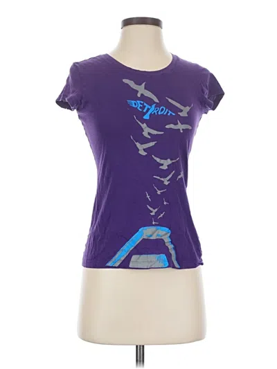 Pre-owned Assorted Brands Active T-shirt In Purple