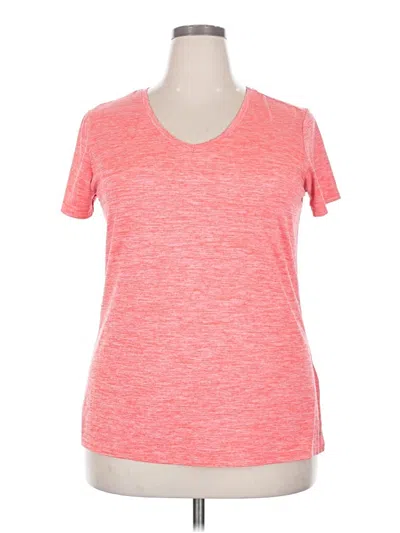 Pre-owned Assorted Brands Active T-shirt In Red