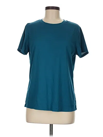 Pre-owned Assorted Brands Active T-shirt In Teal