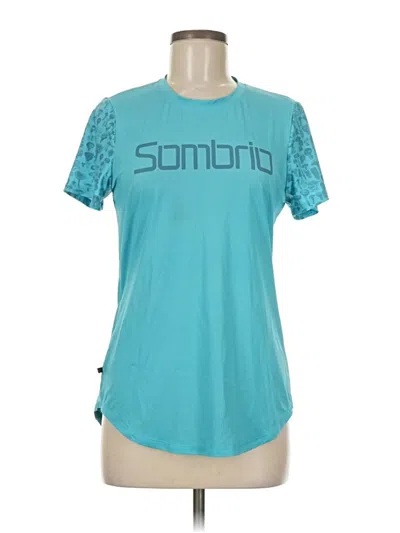 Pre-owned Assorted Brands Active T-shirt In Teal