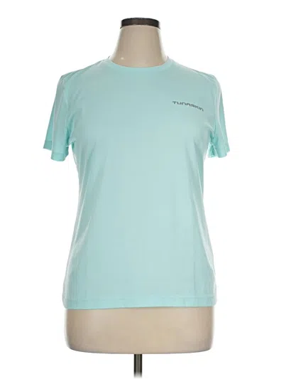 Pre-owned Assorted Brands Active T-shirt In Teal