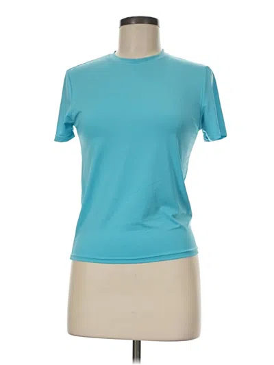 Pre-owned Assorted Brands Active T-shirt In Teal