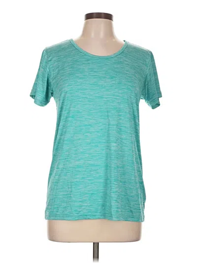 Pre-owned Assorted Brands Active T-shirt In Teal