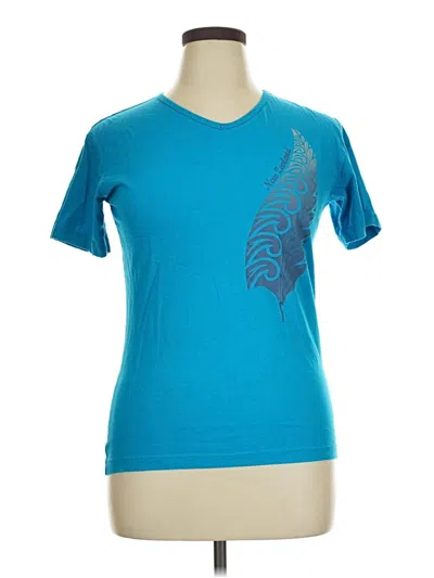Pre-owned Assorted Brands Active T-shirt In Teal