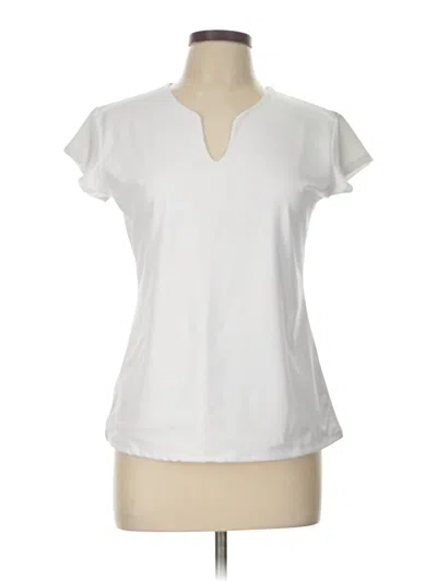 Pre-owned Assorted Brands Active T-shirt In White