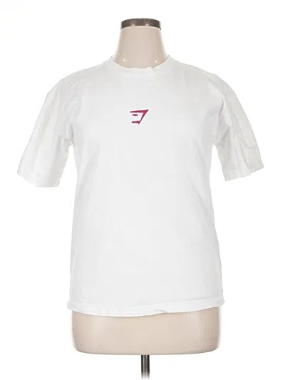 Pre-owned Assorted Brands Active T-shirt In White