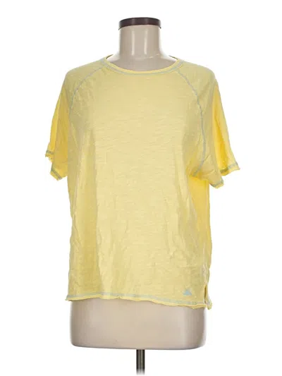 Pre-owned Assorted Brands Active T-shirt In Yellow