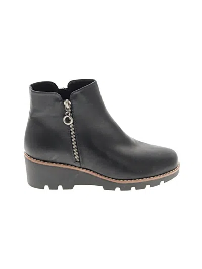 Pre-owned Assorted Brands Ankle Boots In Black