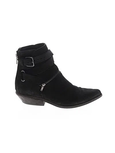 Pre-owned Assorted Brands Ankle Boots In Black
