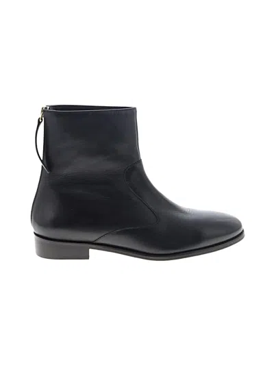 Pre-owned Assorted Brands Ankle Boots In Black
