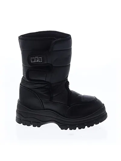 Pre-owned Assorted Brands Ankle Boots In Black