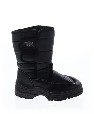 Pre-owned Assorted Brands Ankle Boots In Black