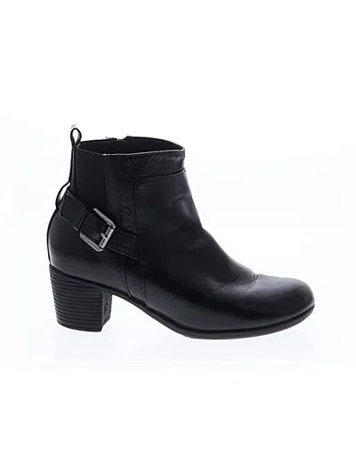Pre-owned Assorted Brands Ankle Boots In Black