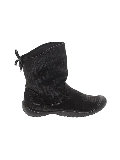 Pre-owned Assorted Brands Ankle Boots In Black