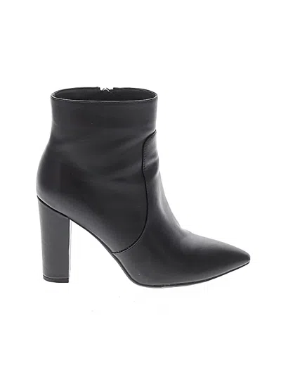 Pre-owned Assorted Brands Ankle Boots In Black