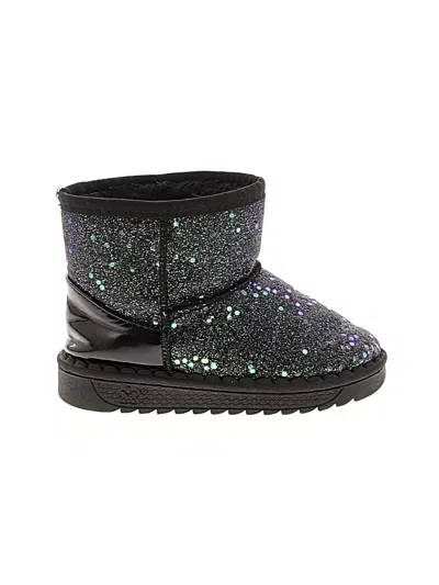 Pre-owned Assorted Brands Kids' Ankle Boots In Black
