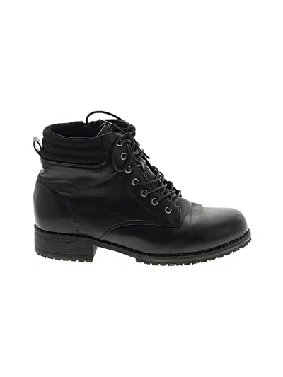 Pre-owned Assorted Brands Ankle Boots In Black