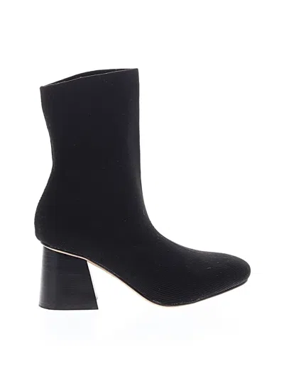 Pre-owned Assorted Brands Ankle Boots In Black