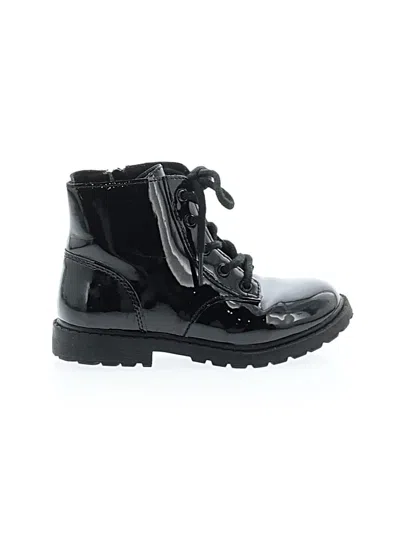 Pre-owned Assorted Brands Kids' Ankle Boots In Black