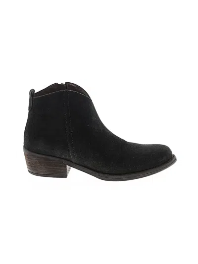Pre-owned Assorted Brands Ankle Boots In Black