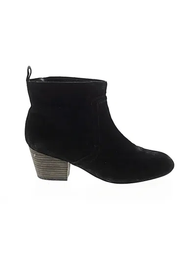 Pre-owned Assorted Brands Ankle Boots In Black