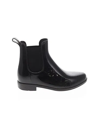 Pre-owned Assorted Brands Ankle Boots In Black