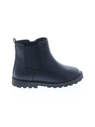 Pre-owned Assorted Brands Kids' Ankle Boots In Black