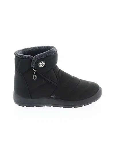 Pre-owned Assorted Brands Ankle Boots In Black