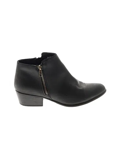 Pre-owned Assorted Brands Ankle Boots In Black