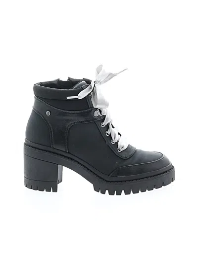 Pre-owned Assorted Brands Ankle Boots In Black