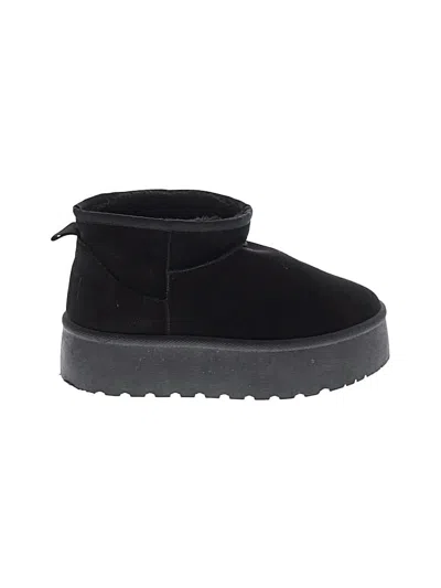 Pre-owned Assorted Brands Ankle Boots In Black